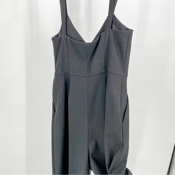 Cinq A Sept Black Wideleg Jumpsuit - Picture 7 of 7